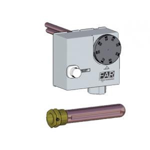 Двойной погружной предохранительный и регулируемый термостат  FA 7952 Сдвоенный погружной термостат (Арт.:FA 7952);