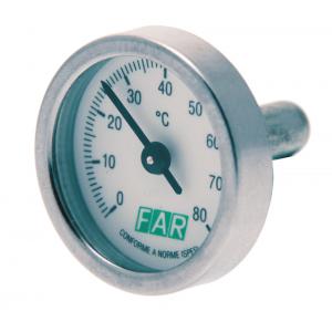 Биметаллический термометр Ø 40 мм   FA 2653 120 Термометр биметалический, 0-120С (Арт.:FA 2653 120); FA 2653 80 Термометр биметалический, 0-80С (Арт.:FA 2653 80);