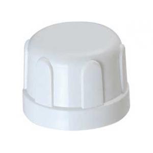 Белая пластиковая крышка для однотрубных и твухтрубных вентилей